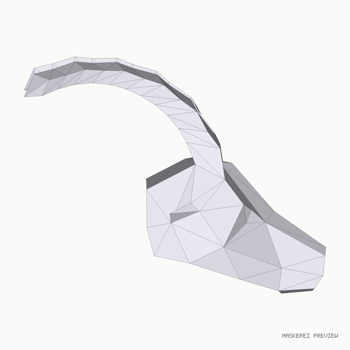 The mask, profile